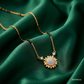 SJJDM106 | Floral Spark Diamond Elegant Mangalsutra