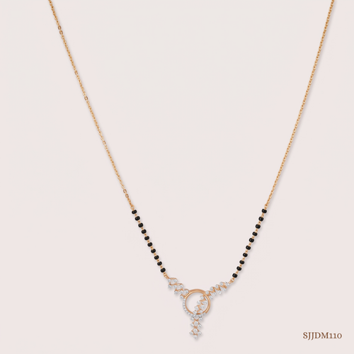 SJJDM110 | Eternal Bond Diamond Classic Mangalsutra