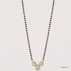 SJJDM121 | Connected Circles Diamond Modern Mangalsutra