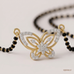 SJJDM127 | Whispering Wings Diamond Elegant Mangalsutra