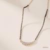 SJJDM133 | Sparkling Elegance Diamond Designer Mangalsutra
