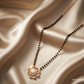 SJJDM134 | Blooming Bliss Diamond Floral Mangalsutra