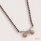 SJJDM136 | Floral Symphony Diamond Vati Mangalsutra