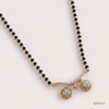 SJJDM136 | Floral Symphony Diamond Vati Mangalsutra