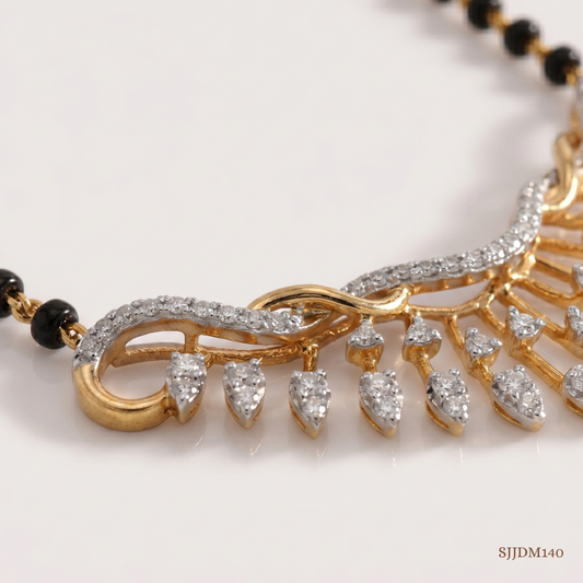 SJJDM140 | Eternal Shine Diamond Classic Mangalsutra