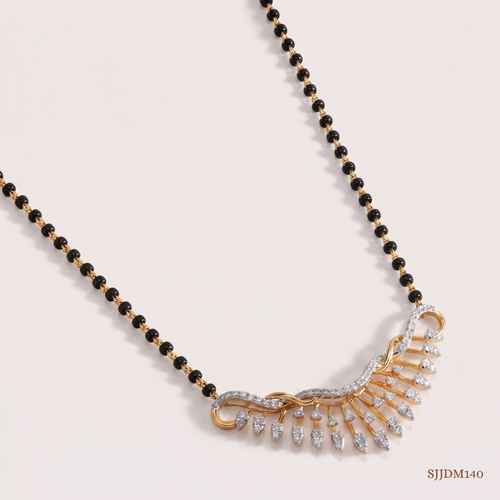 SJJDM140 | Eternal Shine Diamond Classic Mangalsutra