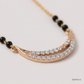 SJJDM145 | Radiant Curve Diamond Elegant Mangalsutra