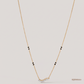 SJJDM150 | Curved Vine Diamond Contemporary Mangalsutra