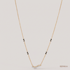 SJJDM150 | Curved Vine Diamond Contemporary Mangalsutra