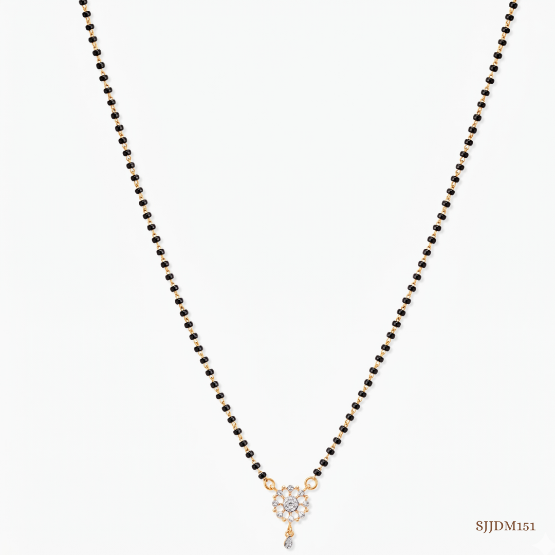 SJJDM151 | Eternal Splendour Diamond Luxury Mangalsutra
