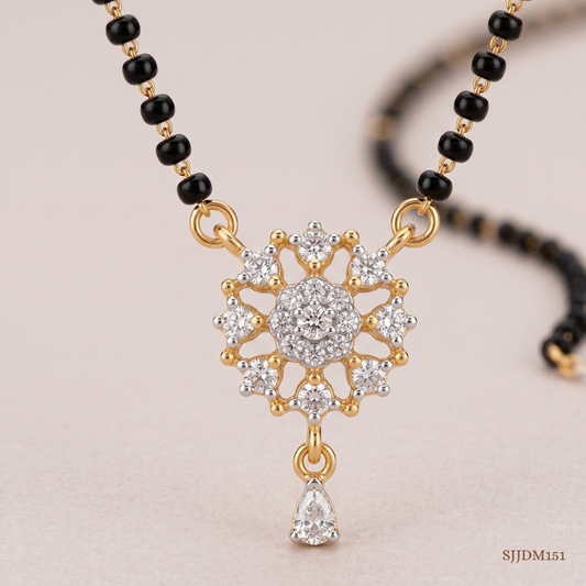 SJJDM151 | Eternal Splendour Diamond Luxury Mangalsutra