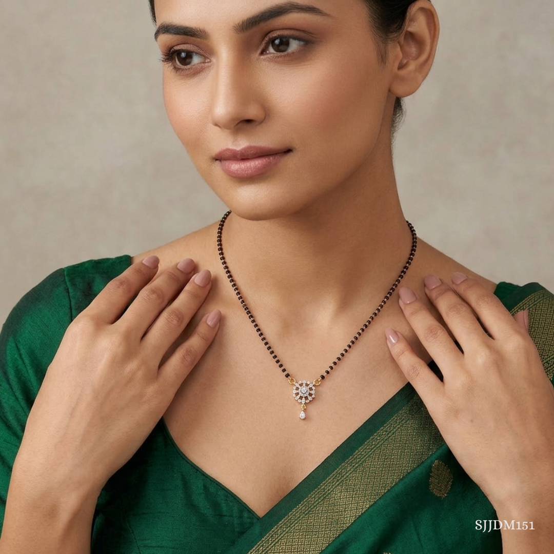 SJJDM151 | Eternal Splendour Diamond Luxury Mangalsutra