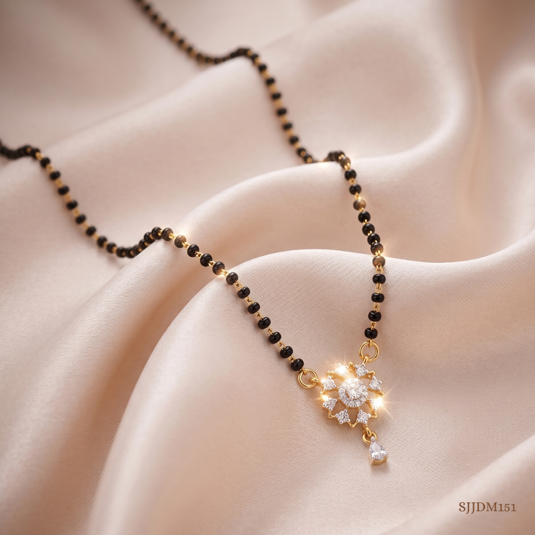 SJJDM151 | Eternal Splendour Diamond Luxury Mangalsutra