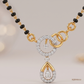 SJJDM152 | Charming Circlets Diamond Designer Mangalsutra