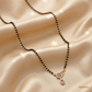 SJJDM152 | Charming Circlets Diamond Designer Mangalsutra