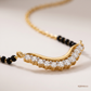 SJJDM153 | Elegant Wave Diamond Contemporary Mangalsutra