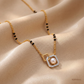 SJJDM156 | Square Charm Diamond Modern Mangalsutra