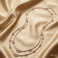 SJJDN102 | Layered Flight Diamond Contemporary Necklace