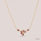 SJJDN106 | Blushing Twist Diamond Contemporary Necklace