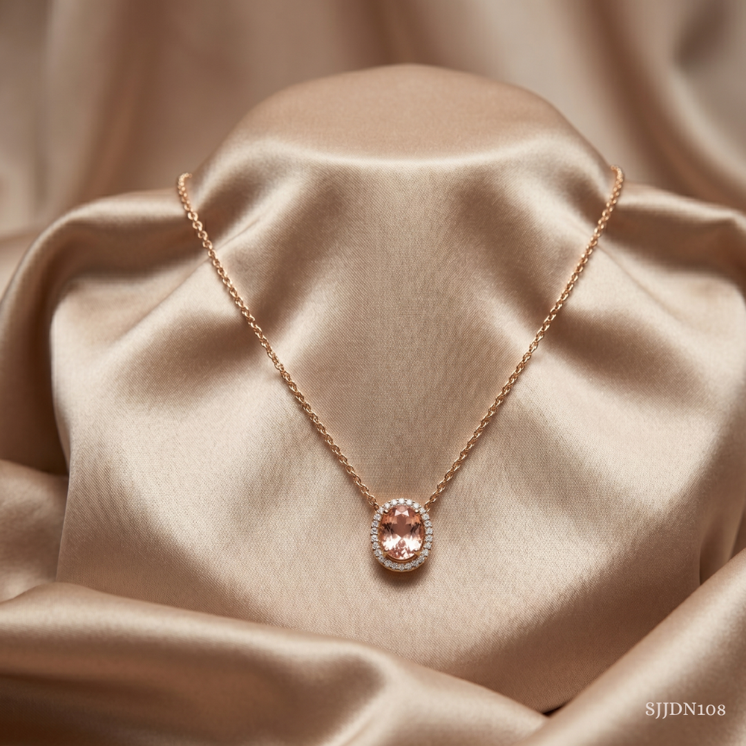 SJJDN108 | Blooming Romance Diamond Elegant Necklace