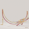 SJJDN110 | Sunset Radiance Diamond Statement Necklace