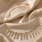 SJJDN112 | Horizon Spire Diamond Contemporary Necklace