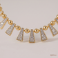 SJJDN113 | Sunbeam Whisper Diamond Elegant Necklace