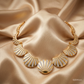 SJJDN114 | Golden Ray Diamond Designer Necklace