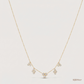 SJJDN117 | Honeycomb Harmony Diamond Statement Necklace