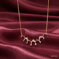 SJJDN119 | Arch Sparkle Diamond Contemporary Necklace