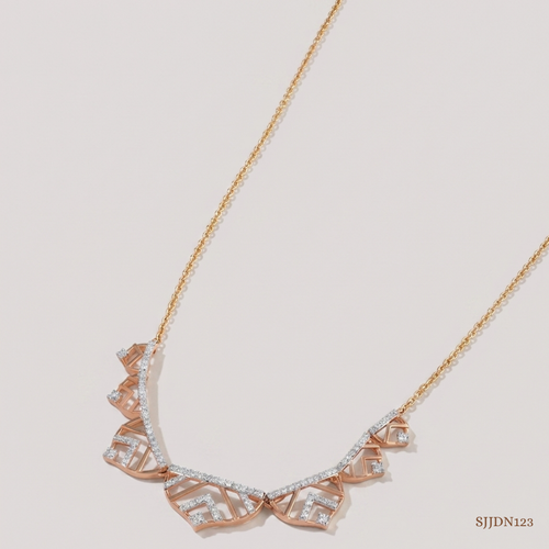 SJJDN123 | Lippan Luxe Diamond Statement Necklace