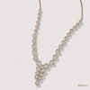 SJJDN124 | Delicate Bowtie Diamond Designer Necklace