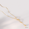 SJJDN125 | Swerve Spark Diamond Contemporary Necklace