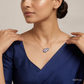 SJJDN126 | Divine Protection Diamond Statement Necklace