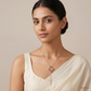 SJJDN127 | Flutter Diamond Designer Necklace