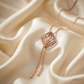 SJJDN127 | Flutter Diamond Designer Necklace