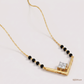 SJJDN129 | Elegant Edge Diamond Contemporary Necklace