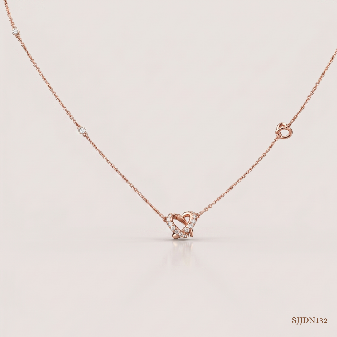 SJJDN132 | Symphony of Love Diamond Necklace