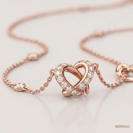 SJJDN132 | Symphony of Love Diamond Necklace