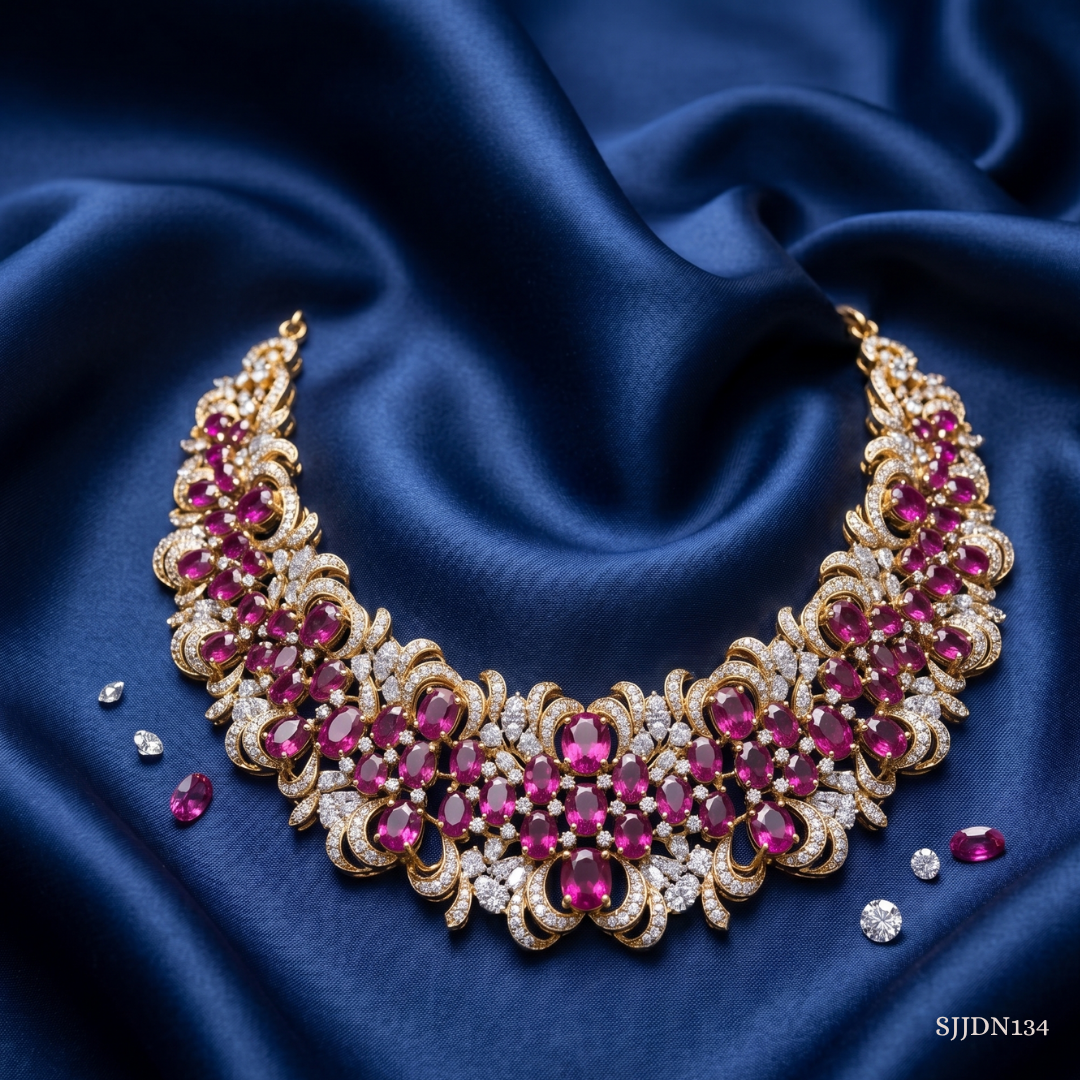 SJJDN134 | Signature Grace Diamond Elegant Necklace