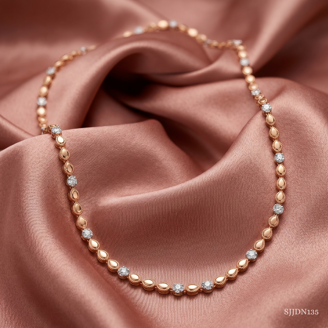 SJJDN135 | Elegant Allure Diamond Designer Necklace