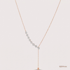 SJJDN138 | Radiant Trail Diamond Designer Necklace