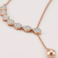 SJJDN138 | Radiant Trail Diamond Designer Necklace