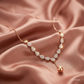 SJJDN138 | Radiant Trail Diamond Designer Necklace