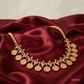 SJJDN142 | Lakshmi Brilliance Diamond Kasu Necklace