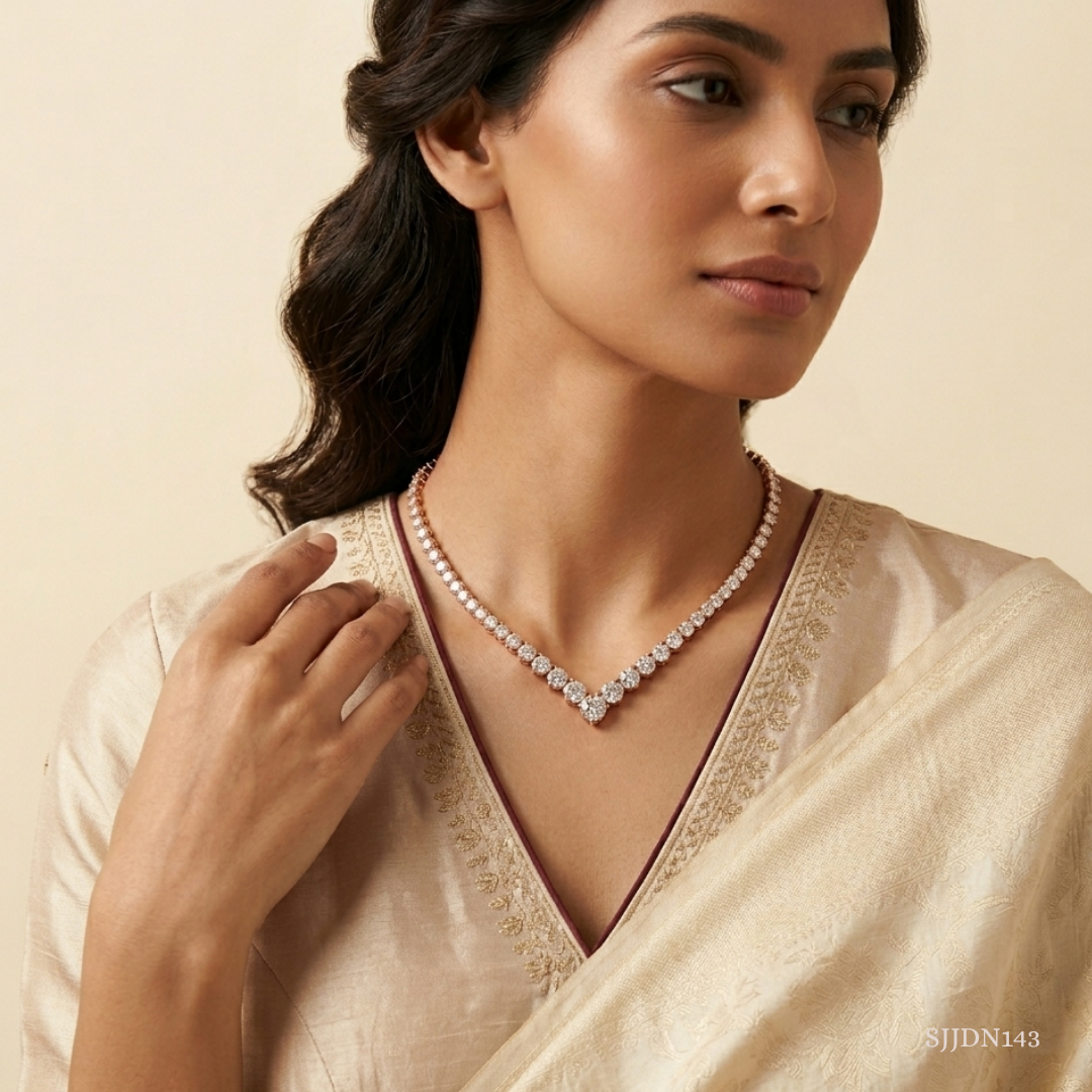 SJJDN143 | Shine Stories Diamond Solitaire Necklace