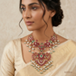 SJJDN146 | Regal Bloom Diamond Designer Necklace
