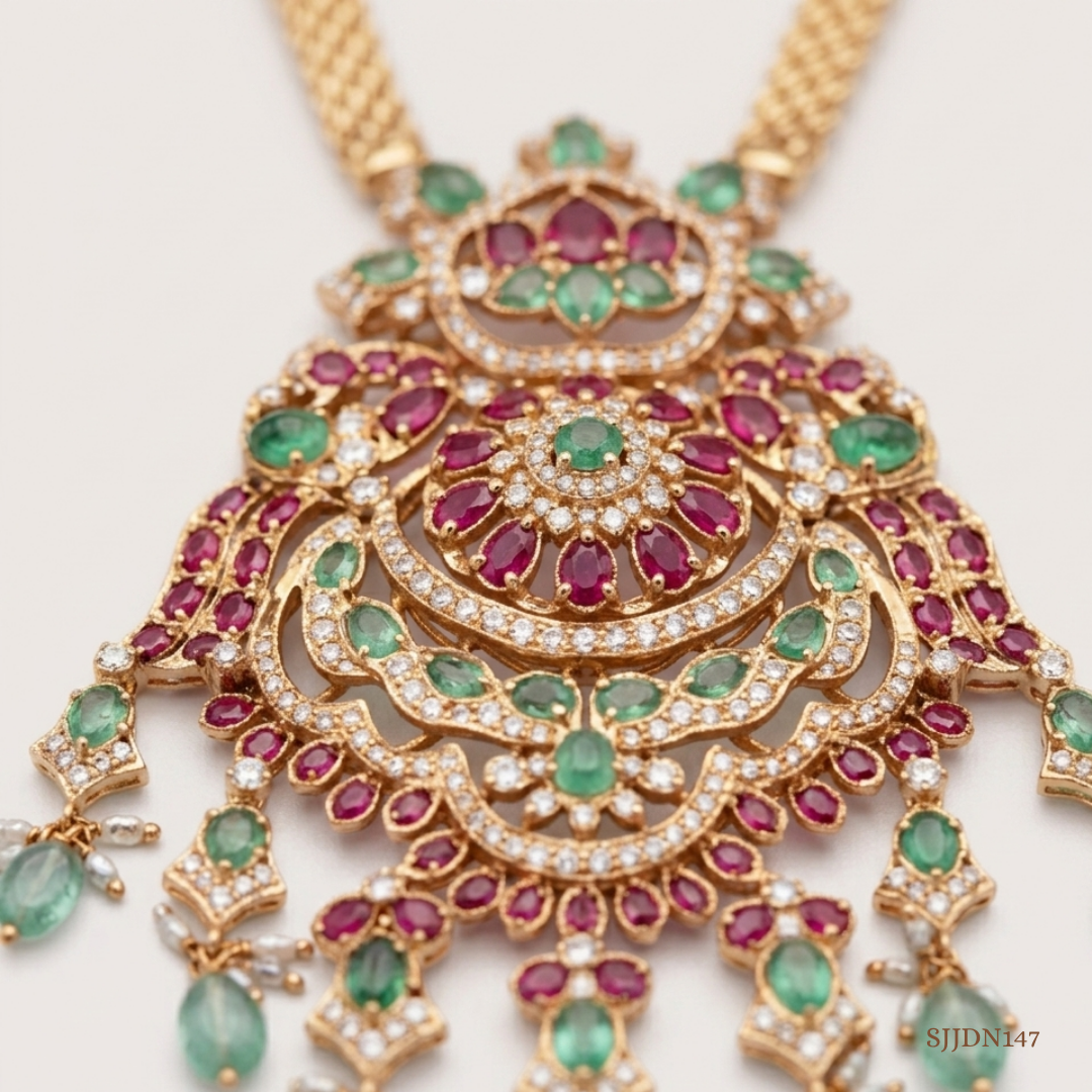 SJJDN147 | Majestic Heirloom Diamond Luxury Necklace