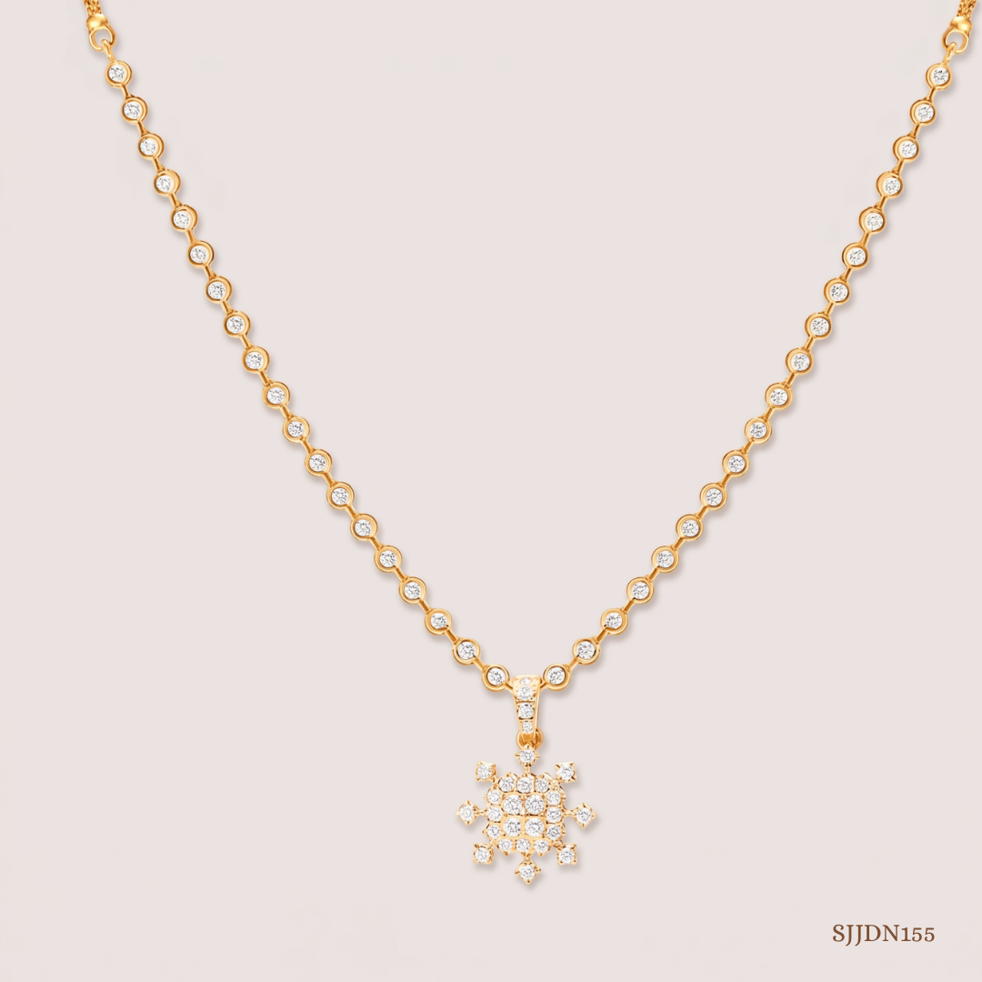 SJJDN155 | Elegance Diamond Designer Necklace