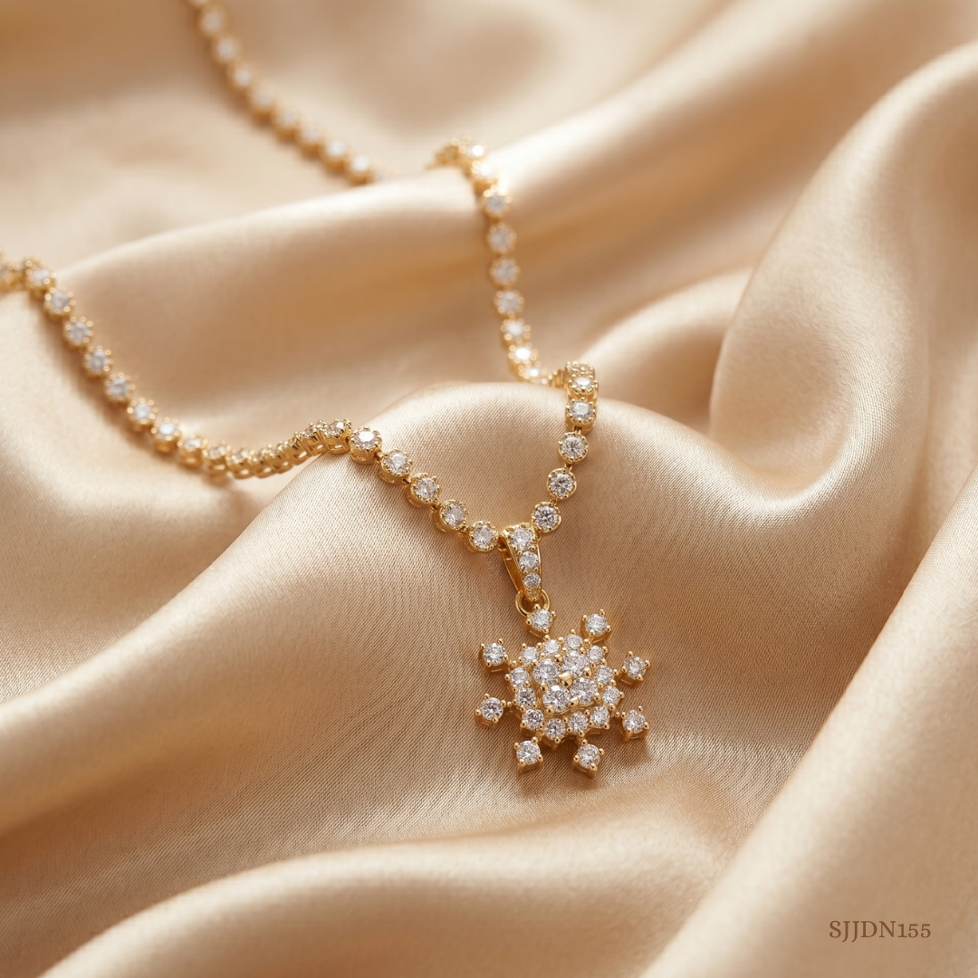 SJJDN155 | Elegance Diamond Designer Necklace